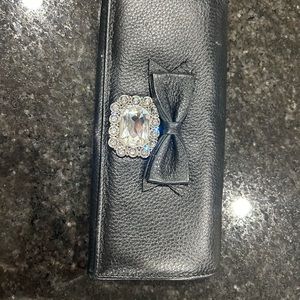 Black leather BRIGHTON wallet